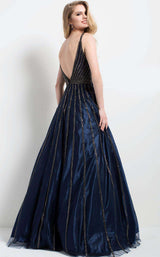 Jovani 57590 Navy/Gun Metal