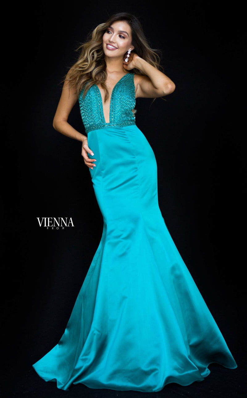 Vienna Prom V8295 Teal