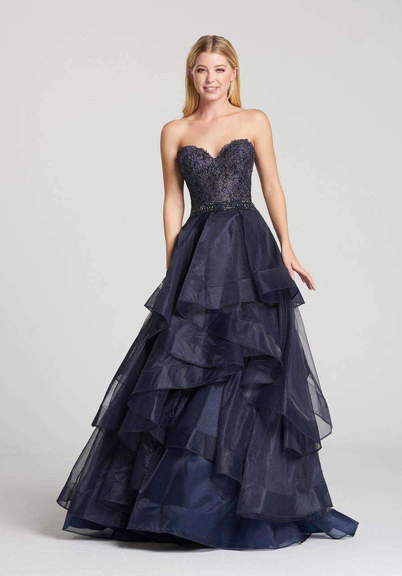 Ellie Wilde EW118098 Navy Blue