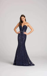 Ellie Wilde EW118171 Navy Blue