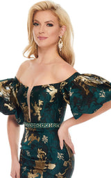 Rachel Allan 8436 Emerald-Gold