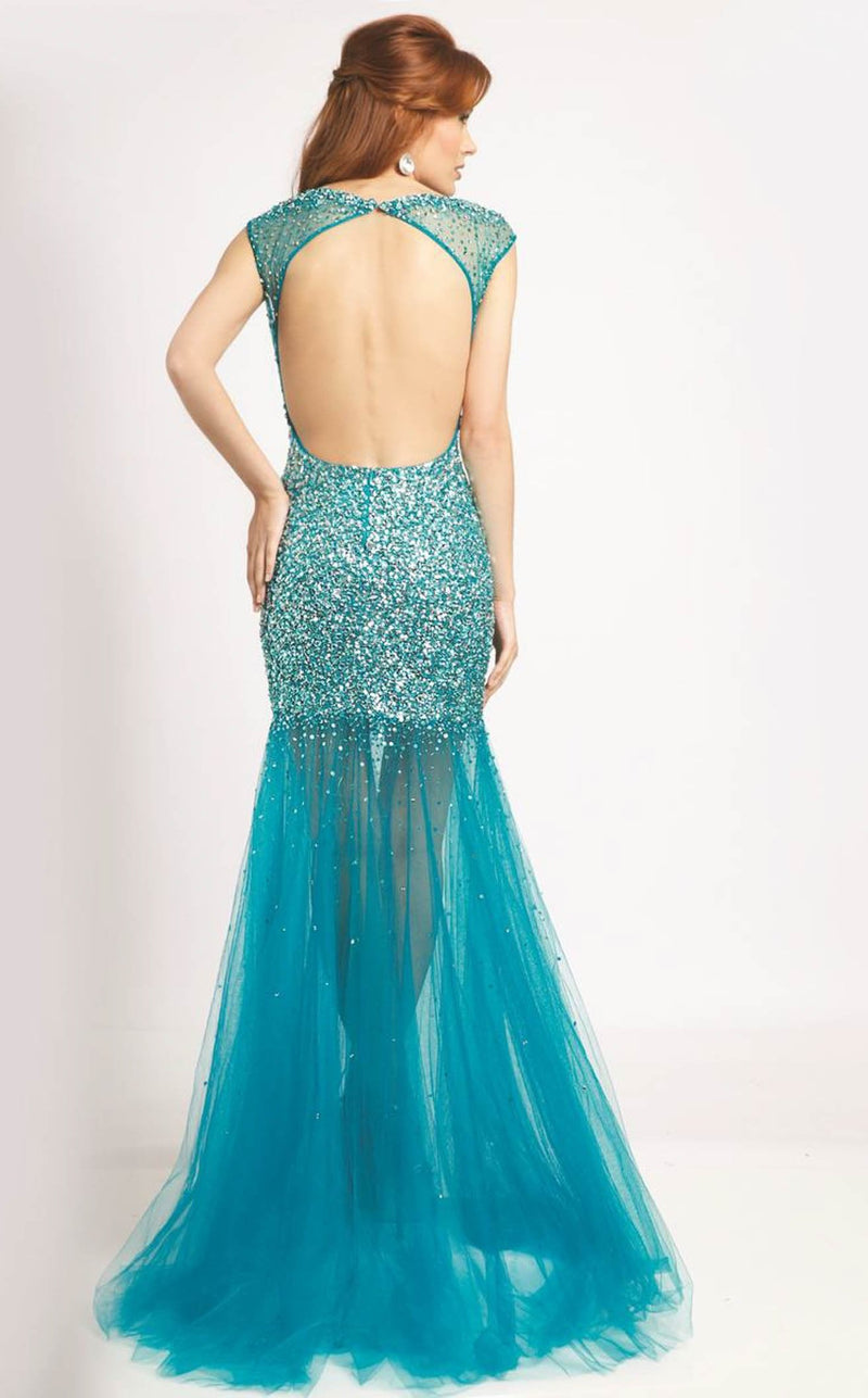 Jovani 89264BG Turquoise