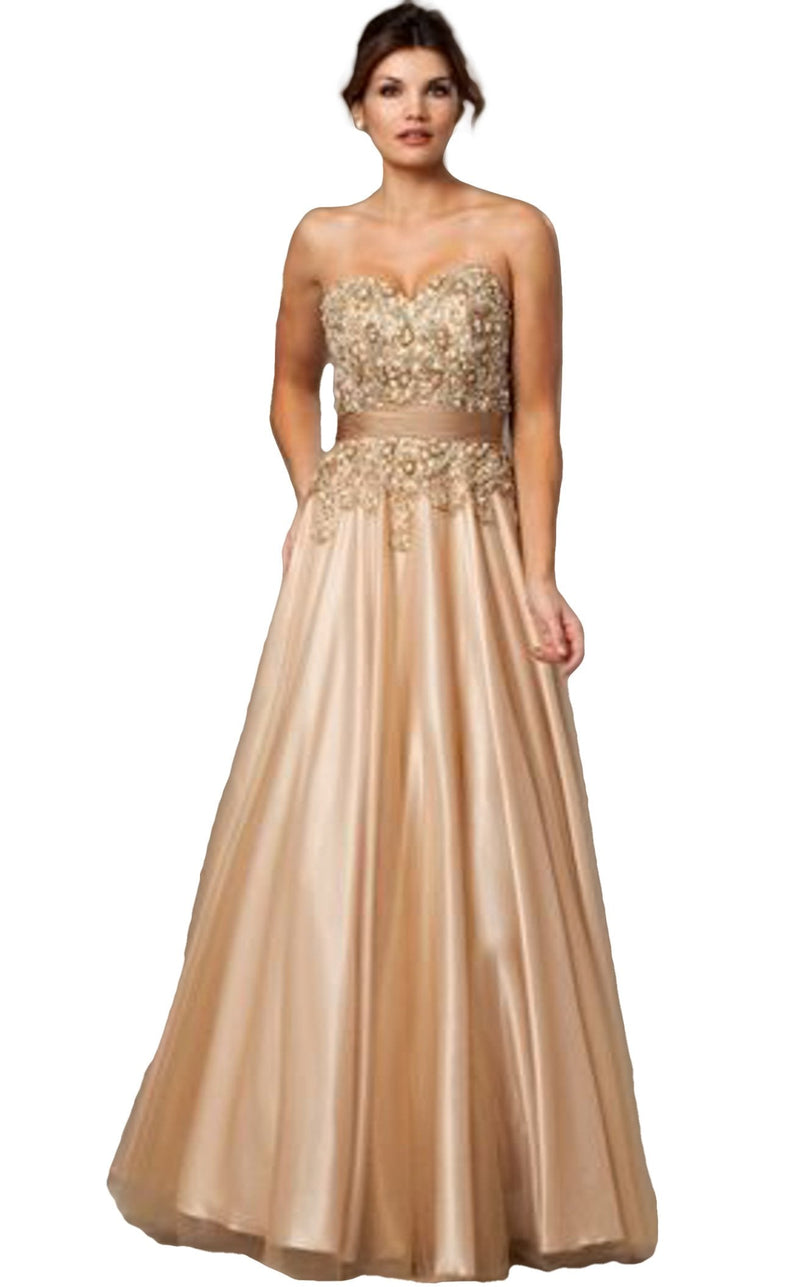 Jovani 89549BG Gold