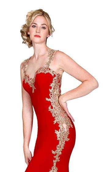 Cinderella Divine 8988 Red/Gold