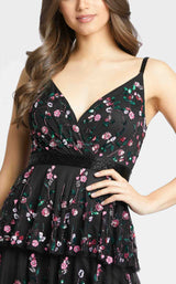 Mac Duggal 9062 Black Multi