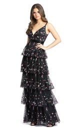 Mac Duggal 9062D Black Multi