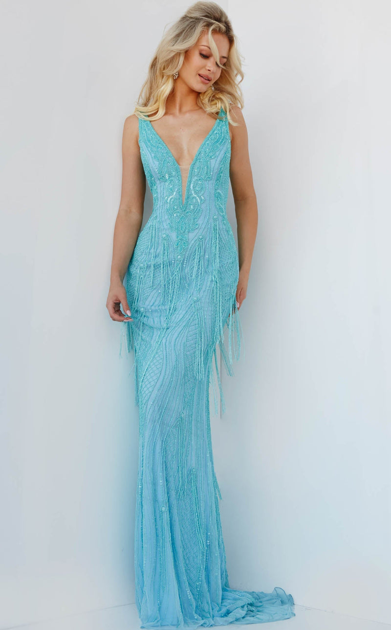 Jovani 22712 Turquoise