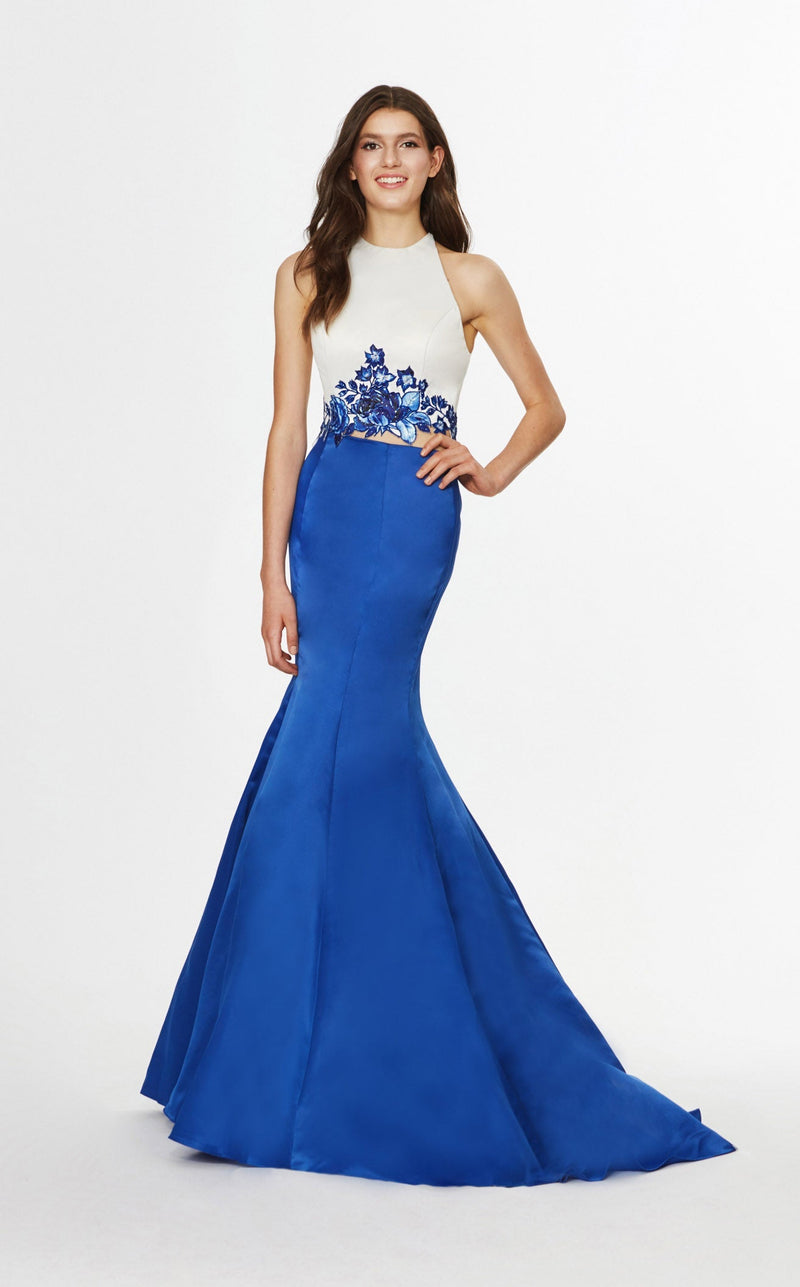 Angela and Alison 91015 Royal Blue