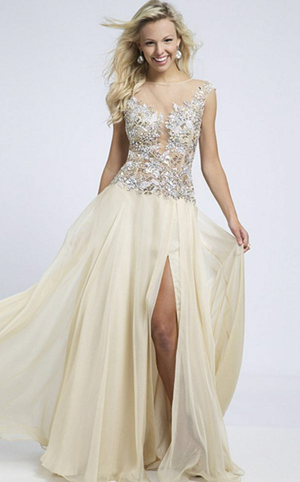 Jovani 91076BG Champagne