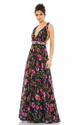 Mac Duggal 9156 Black Multi