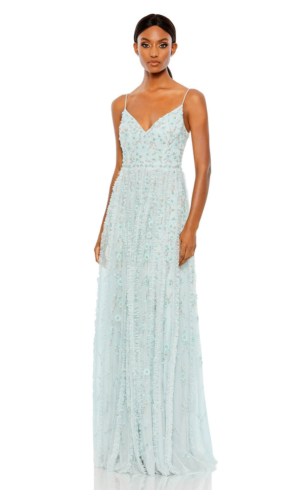 Mac Duggal 9166 Sea Mist