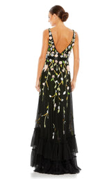 Mac Duggal 9171 Black-Peach