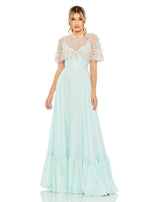 Mac Duggal 9179 Sea Mist