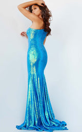 Jovani 07784 Iridescent-Royal