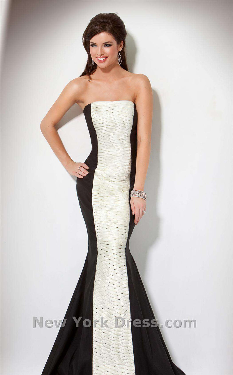 Jovani 7147 Black/Ivory