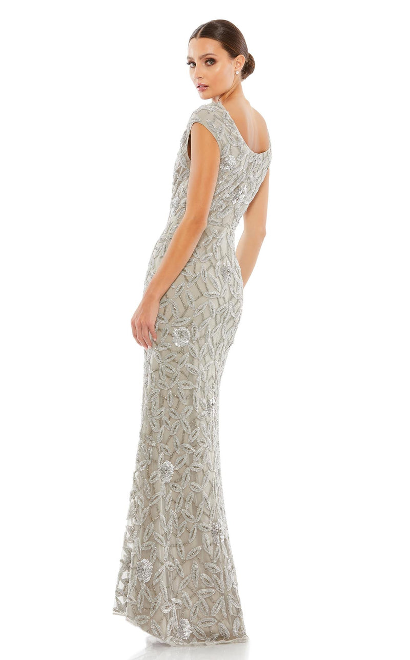 Mac Duggal 93537 Light Grey