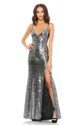 Mac Duggal 93576 Black/Silver