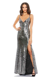 Mac Duggal 93576M Black/Silver