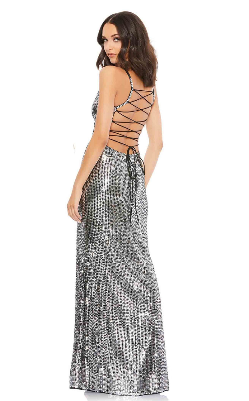 Mac Duggal 93576M Black/Silver