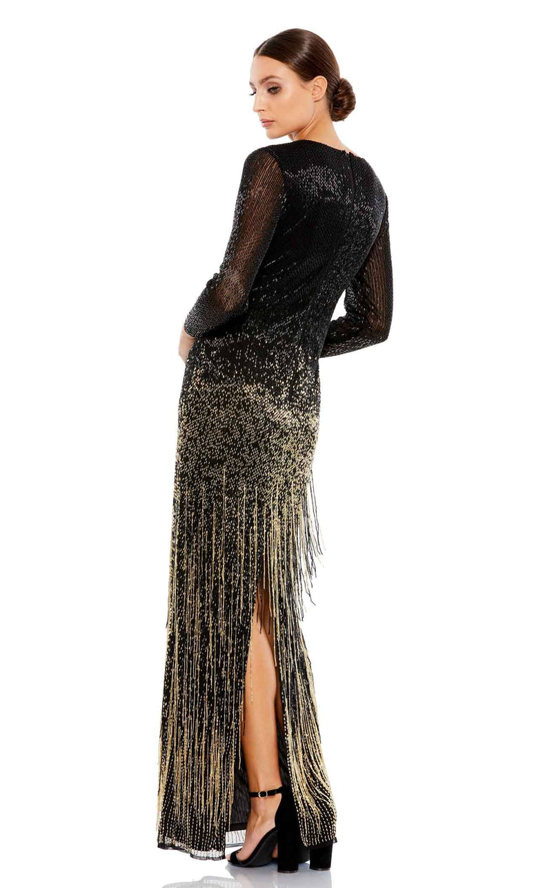 Mac Duggal 93584 Black-Gold