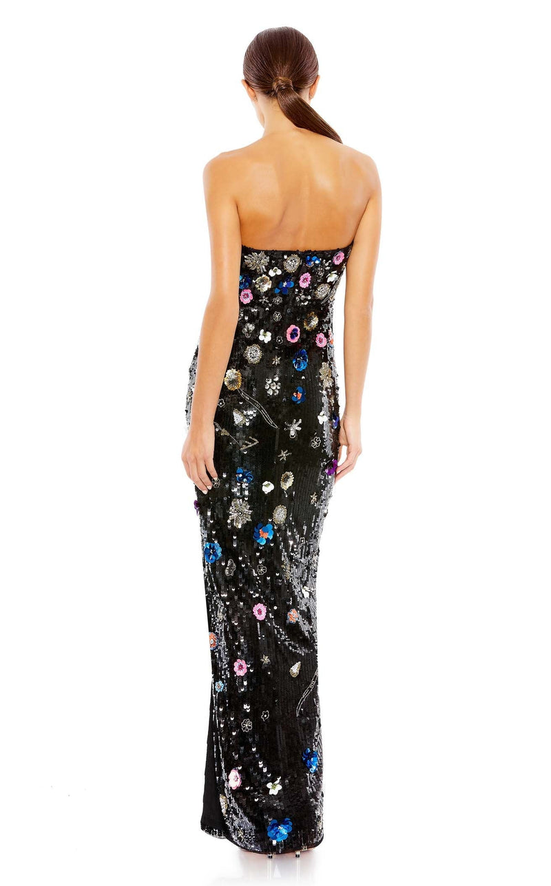 Mac Duggal 93695 Black Multi