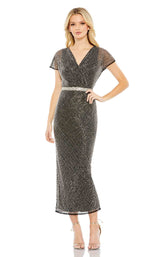 Mac Duggal 93787 Black/Silver