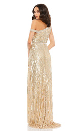 Mac Duggal 93802 Nude/Gold