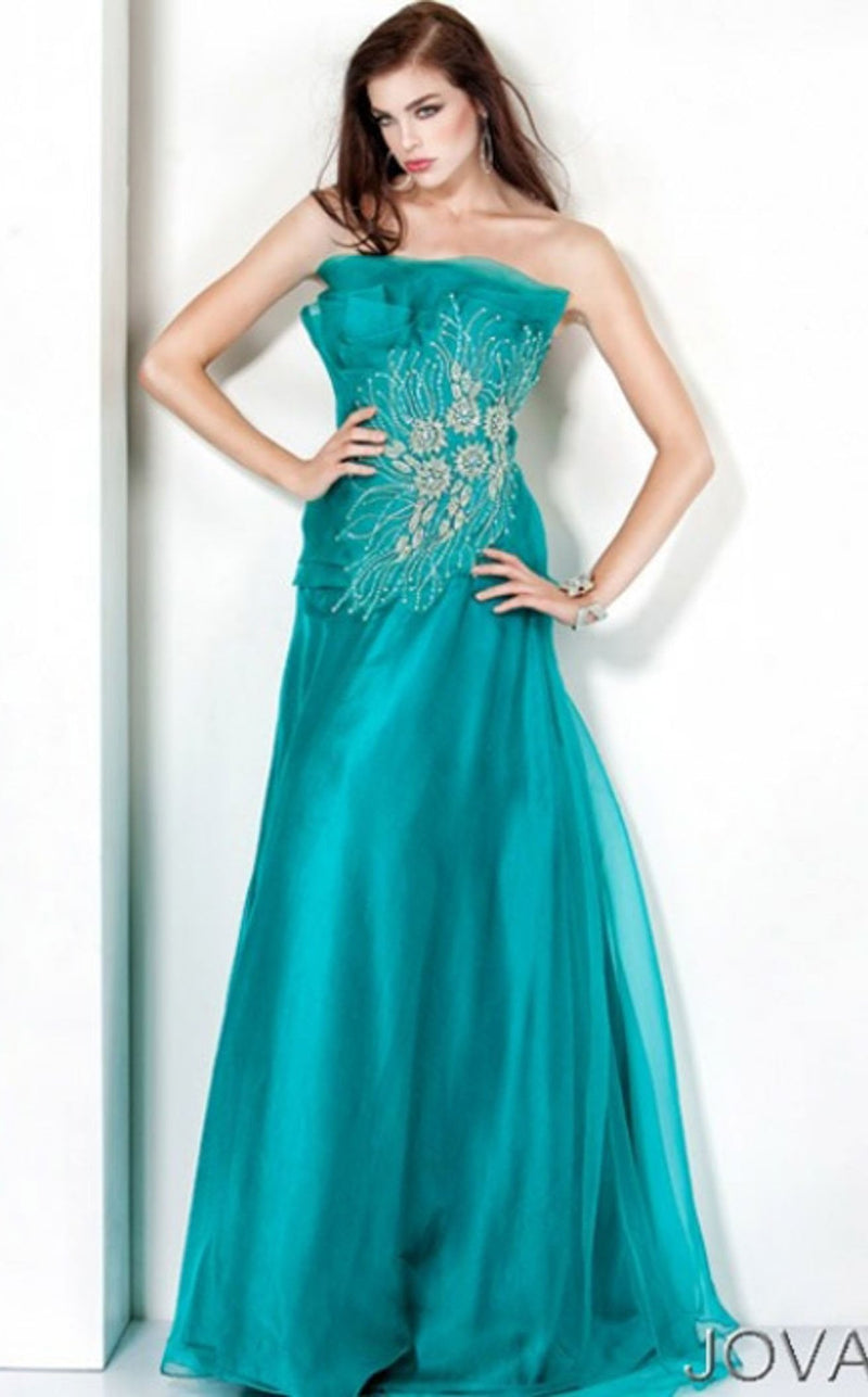 Jovani 9790BG Teal