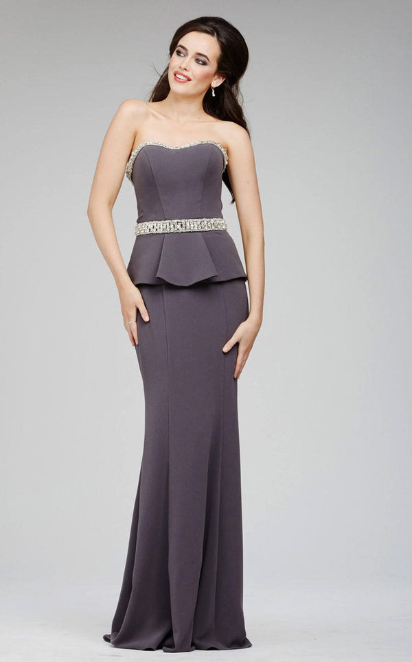 Jovani 98012BG Dark-Grey