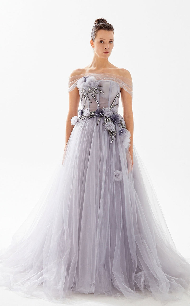 Tarik Ediz 98284 Lilac-Blue