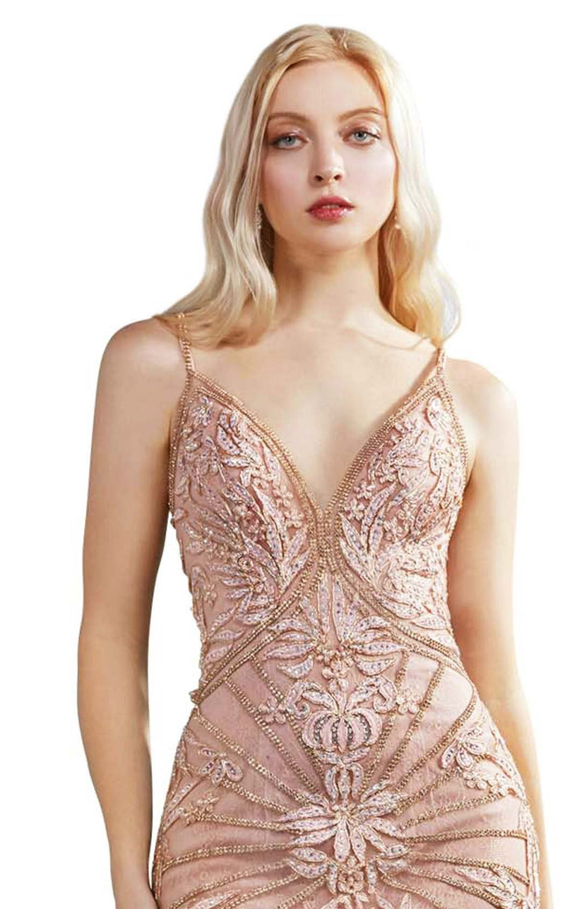 Andrea and Leo A0877 Rose Gold