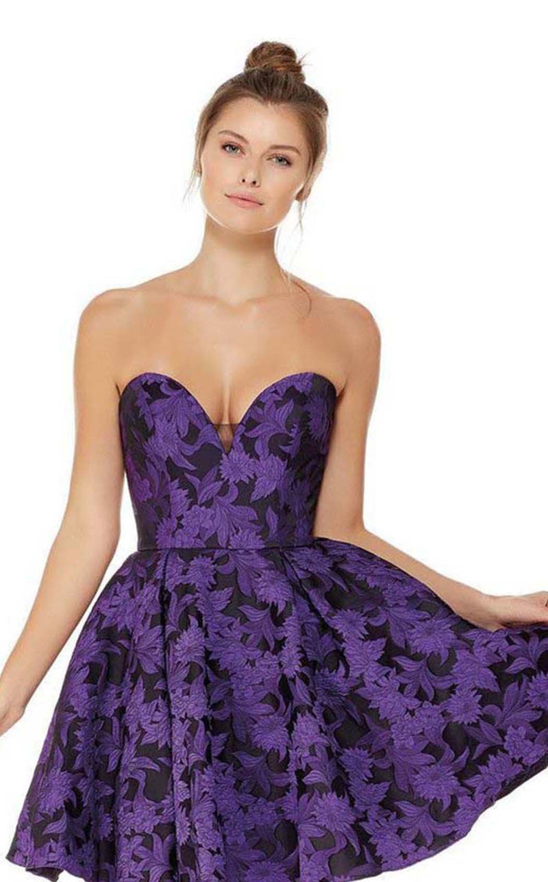 Alyce 3789 Purple-Black