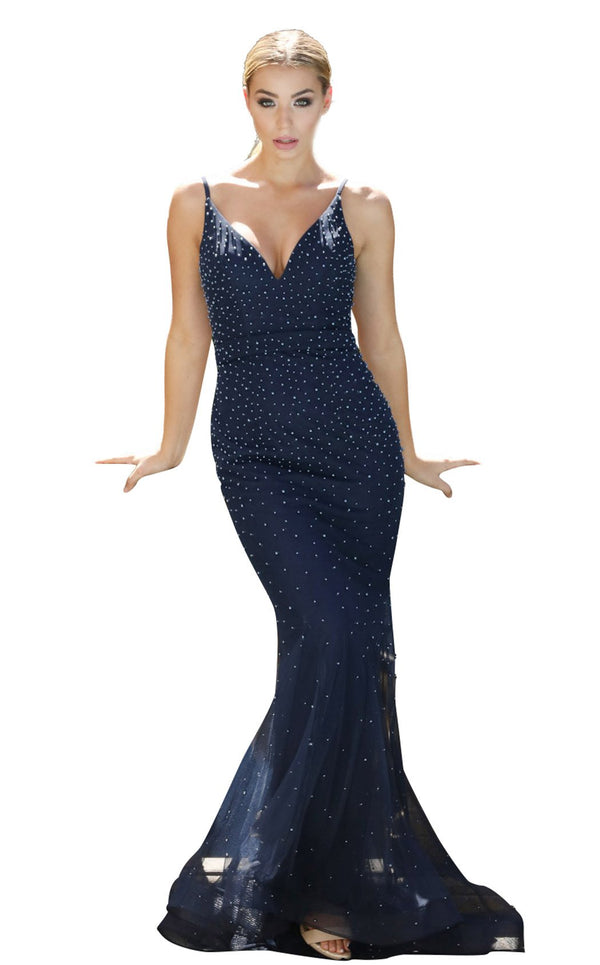 Tina Holly Couture BA003 Navy