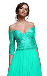 Beside Couture BC 1309 Aqua Green