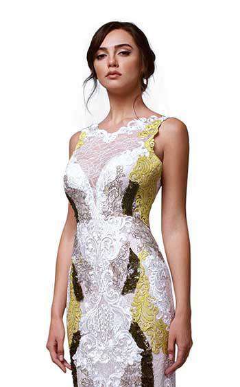 Beside Couture BC 1341 White-Lime