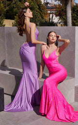 LaDivine BD4001 Lavender&Barbie-Pink