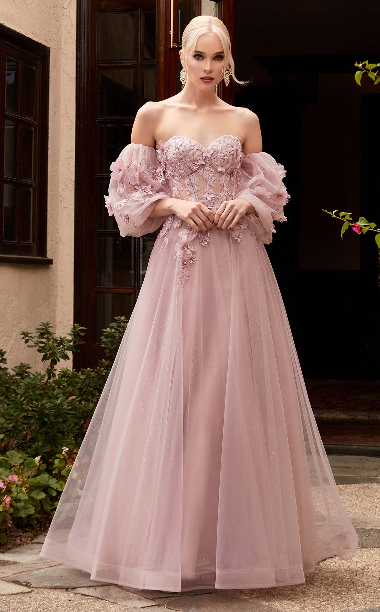 Evening Prom Long Sleeve A-line Chiffon Plus Size Modest Formal Dress cd243  Sale 