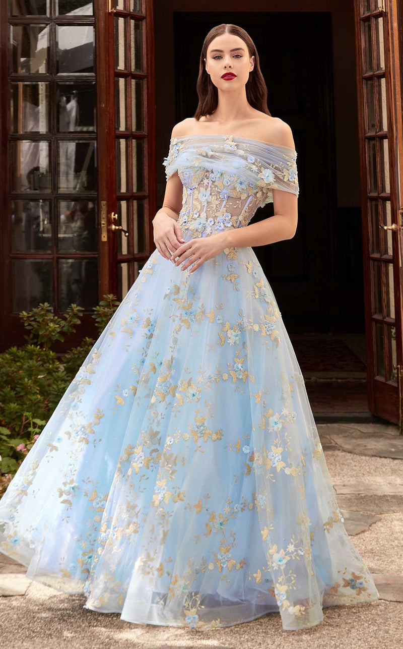 Cinderella Divine CD963 Blue-Champagne