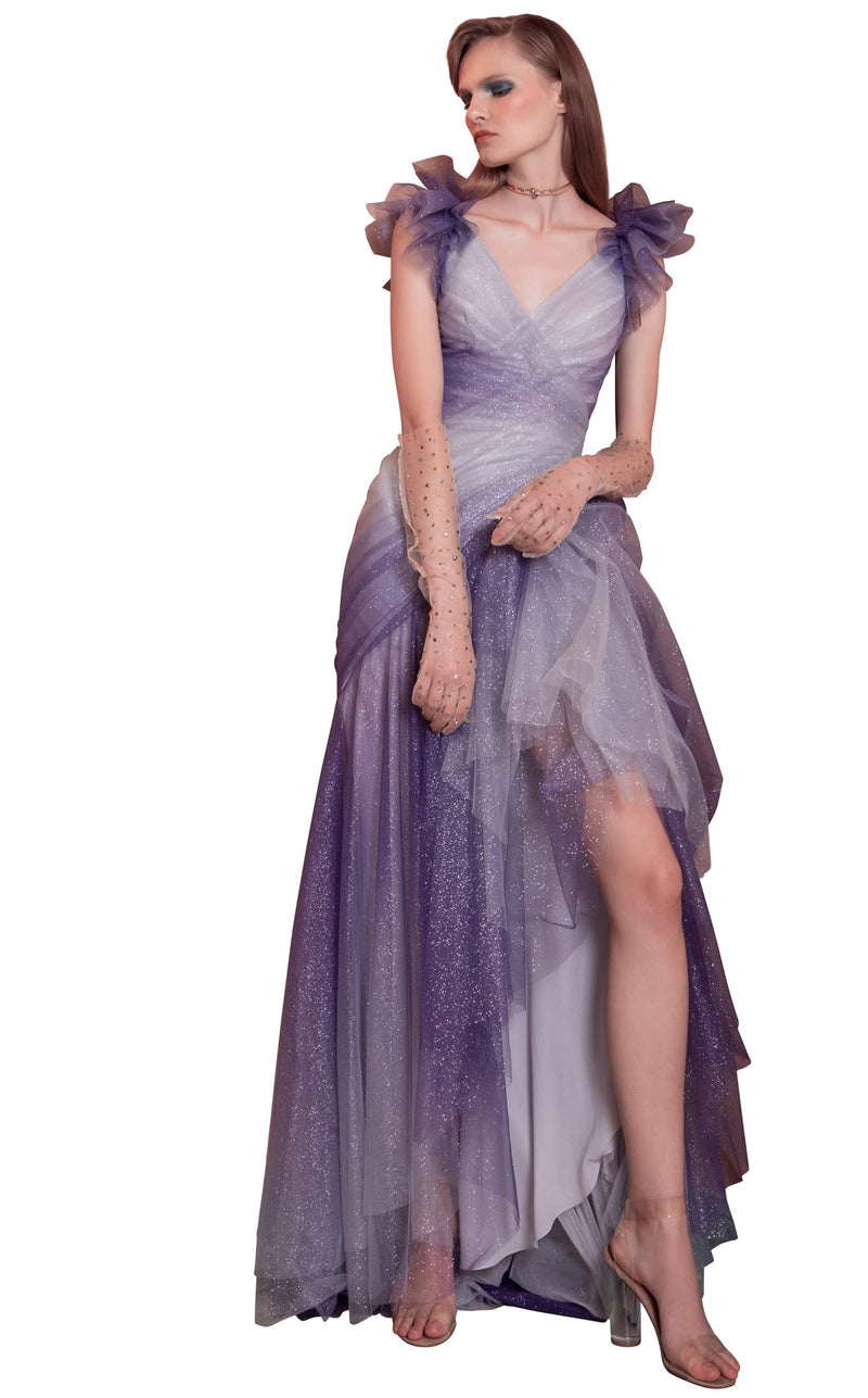 Beside Couture ED1539LD Purple-Grey