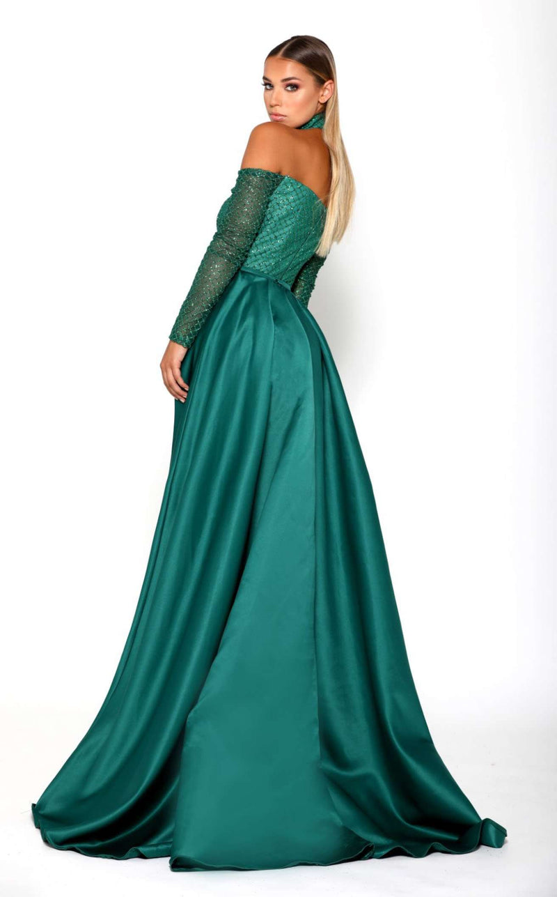 Portia and Scarlett Emerald Gown Emerald