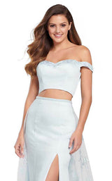 Ellie Wilde EW119034 Pale Blue