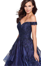 Ellie Wilde EW119043A Navy Blue