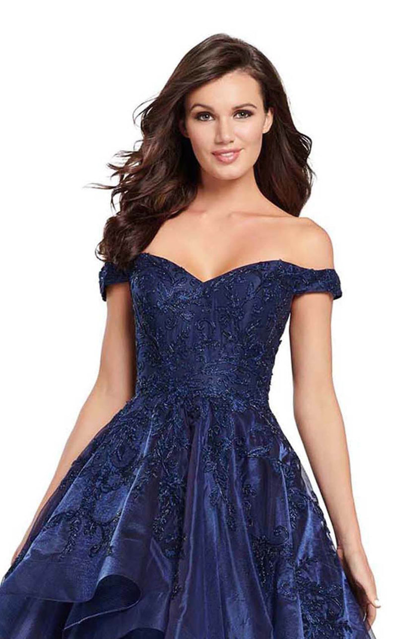 Ellie Wilde EW119043A Navy Blue