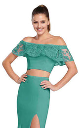 Ellie Wilde EW119045 Teal