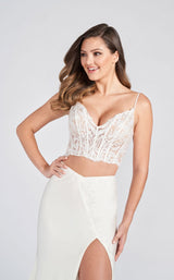 Ellie Wilde EW122043 Pearl-White