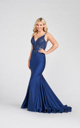 Ellie Wilde EW122048 Navy Blue