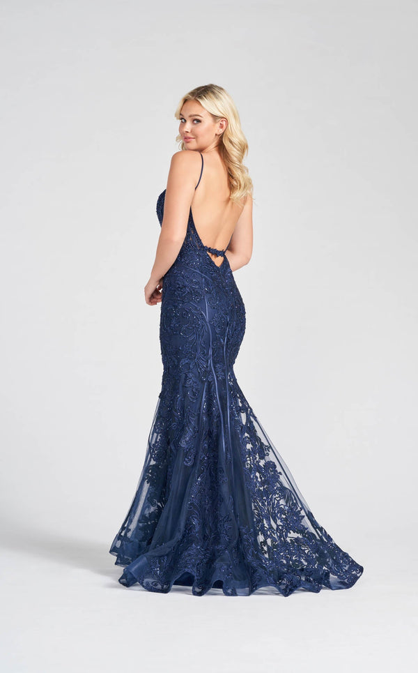 Ellie Wilde EW122069 Navy Blue