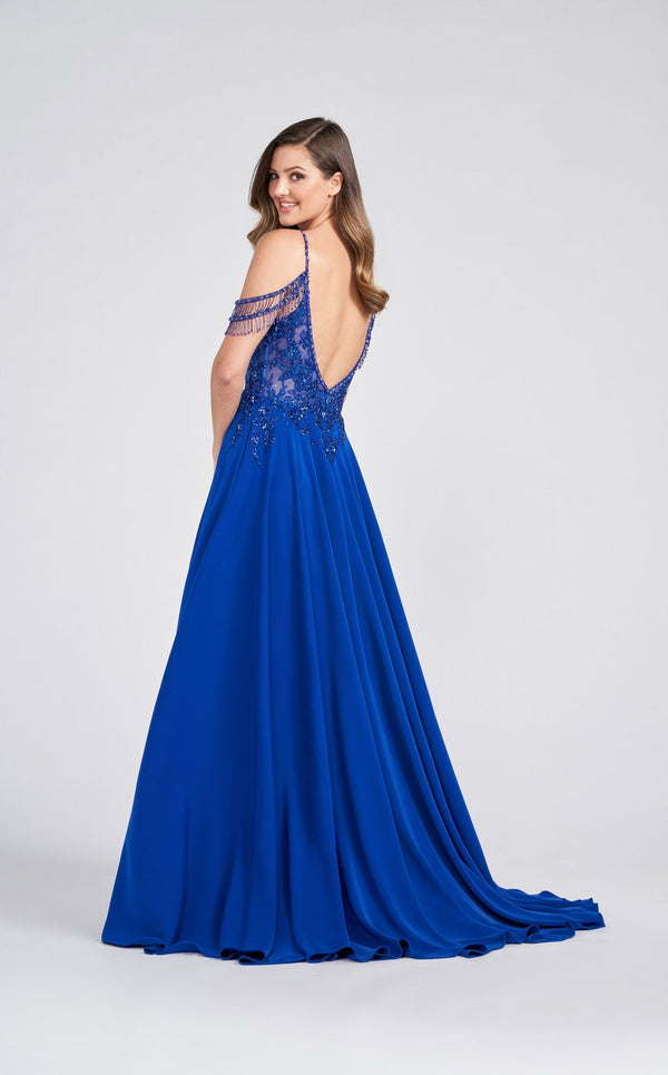 Ellie Wilde EW122089 Royal Blue