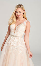 Ellie Wilde EW22040 Ivory-Blush