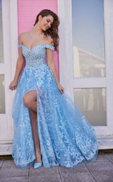 Ellie Wilde EW35116 Light Blue